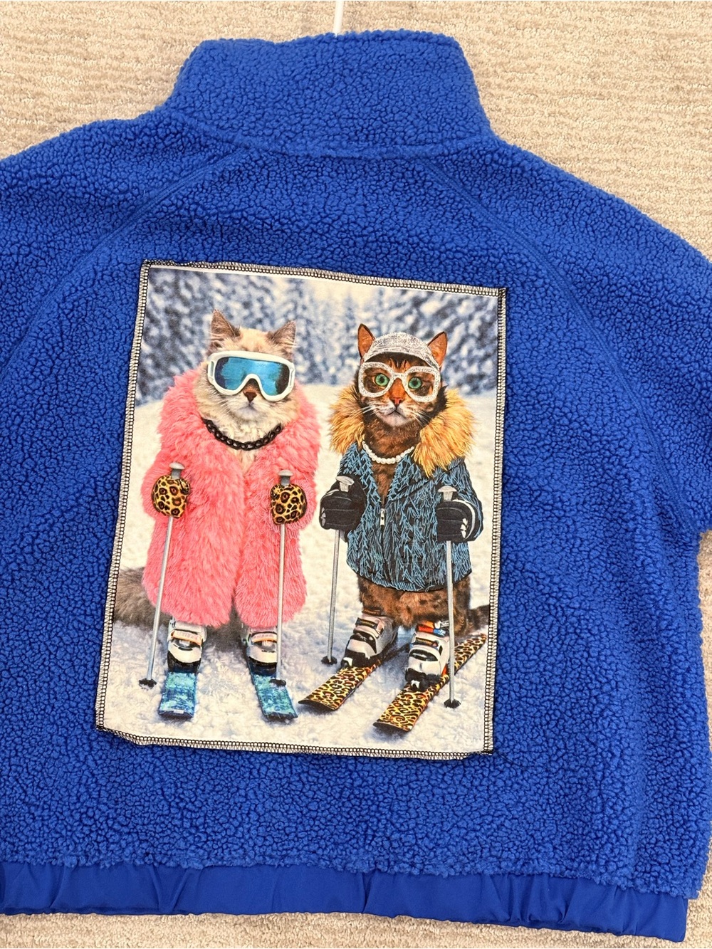 Animal Ski fleece sweater